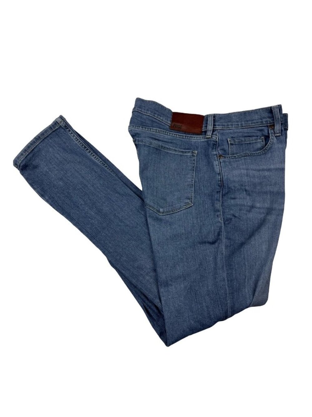 Paige Lennox Rayon Blend Jeans Pants Blue β’Β 34x33